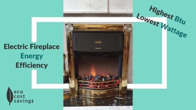 Are Electric Fireplaces Energy Efficient?
