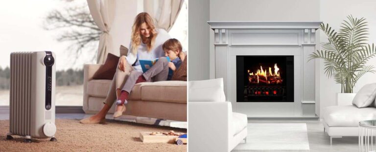 Are Electric Fireplaces Safer Than Space Heaters?