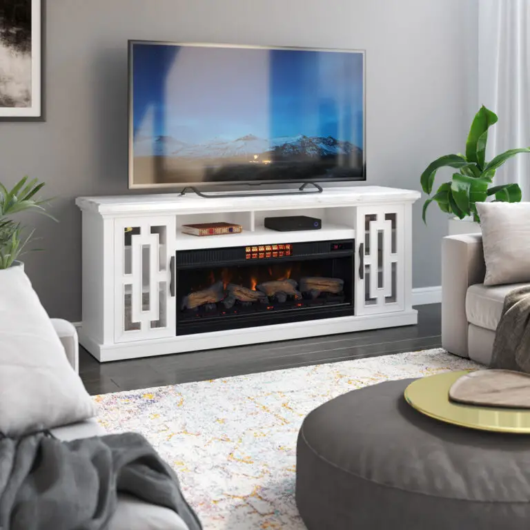 Do Electric Fireplaces In Tv Stands Give Off Heat?