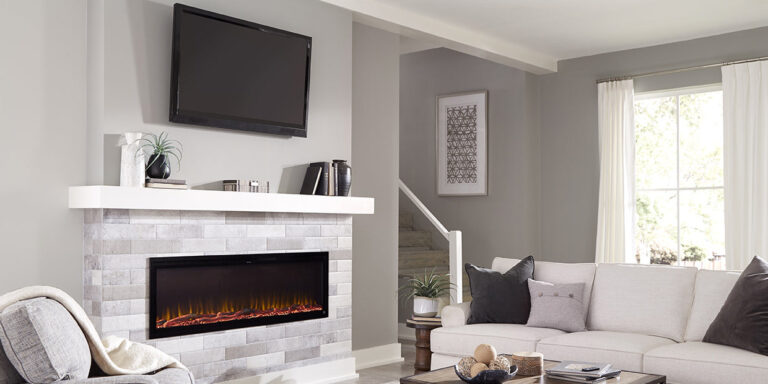 How Far Should An Electric Fireplace Be From A Tv?