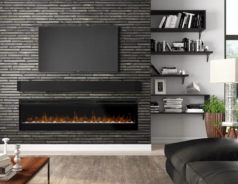 How High Should An Electric Fireplace Be Off The Floor?