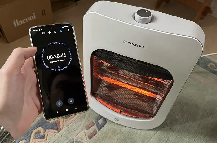 How Long Can Electric Space Heaters Be Left On 