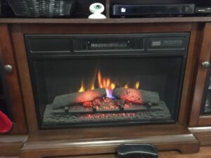 How To Clean Electric Fireplace Tv Stand?