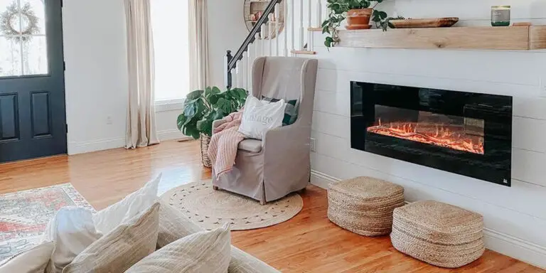 How To Hang An Electric Fireplace On The Wall?