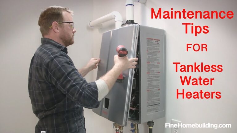 How To Service Tankless Water Heater?