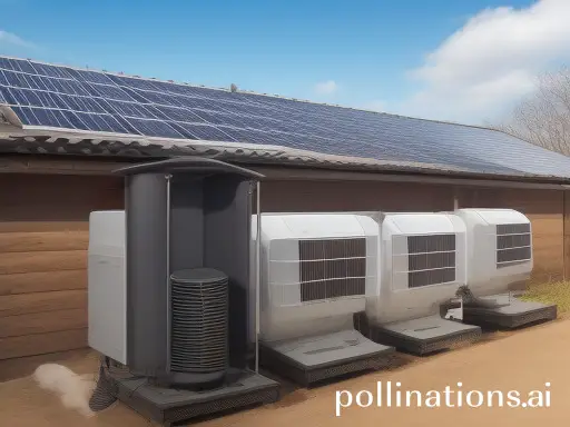Are there hybrid solar-powered heater options?