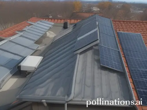 Can solar-powered heaters be installed on rooftops?