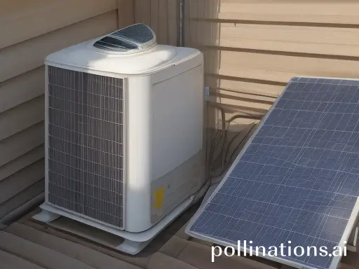 How do solar heaters influence indoor air quality?