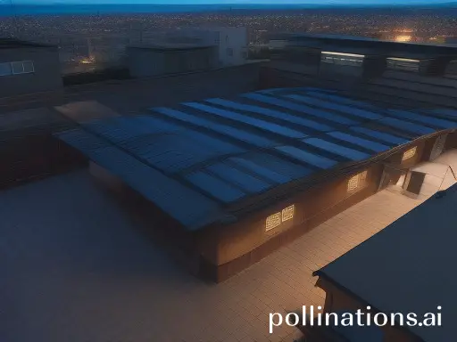 Can solar powered heaters be installed on rooftops