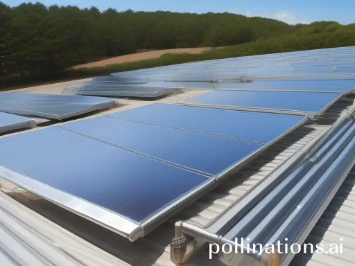 How do solar heaters store excess energy?