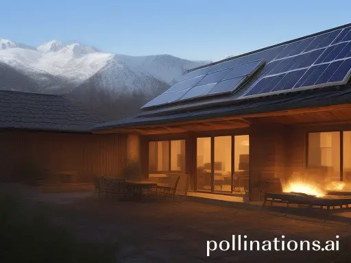 How do solar powered heaters work efficiently