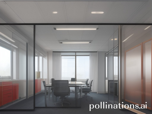Infrared heating panels for offices