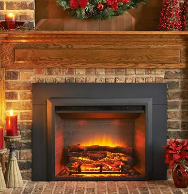 can a gas fireplace be converted to electric