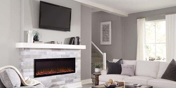 How High Should A Mantle Be Above An Electric Fireplace?  