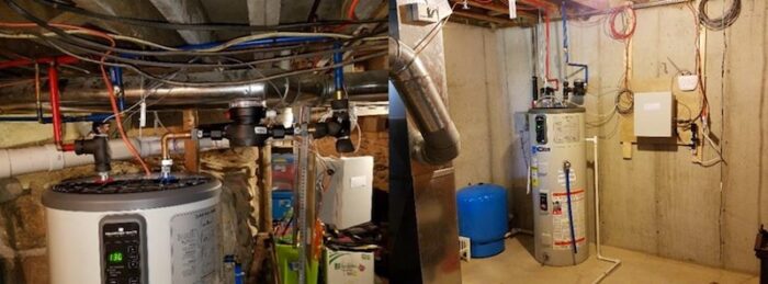will water heater freeze in garage
