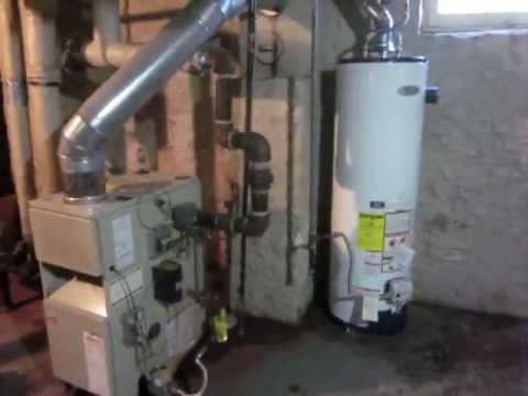 natural gas heater installation