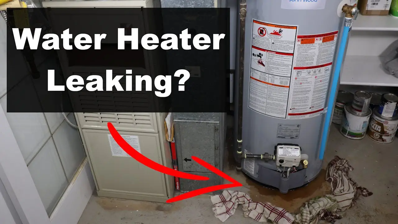 Rheem Performance Water Heater Is Leaking