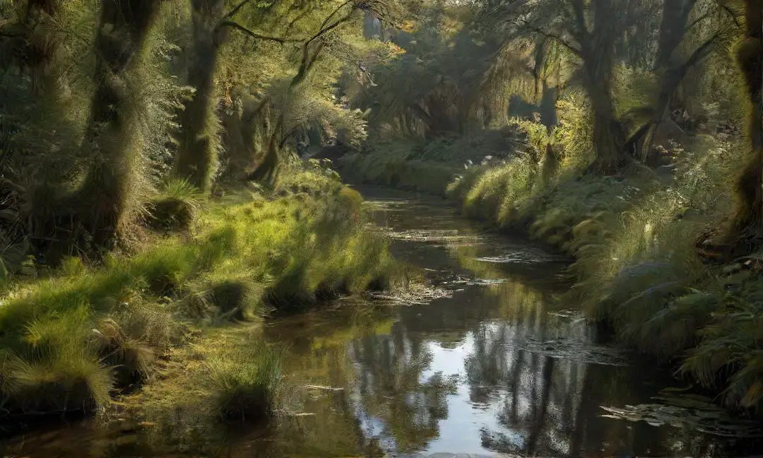 Temperature influence on wetland ecosystems