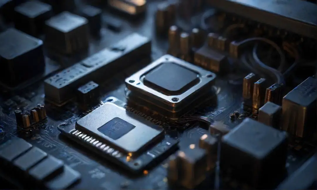 What happens to electronic materials with temperature changes