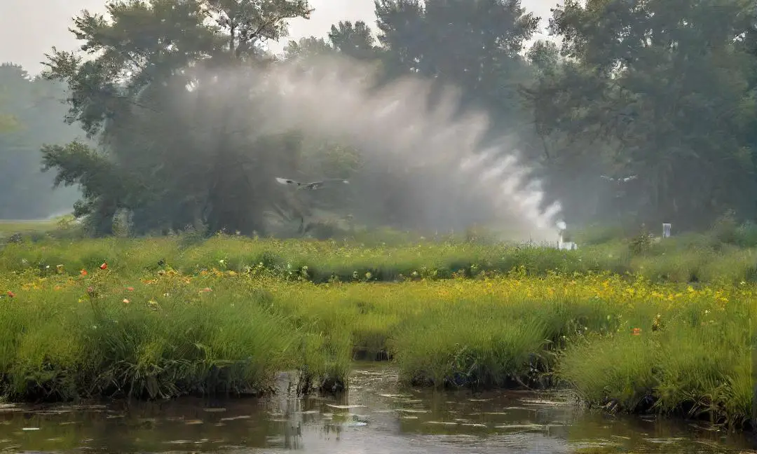 ways to achieve temperature regulation in wetlands