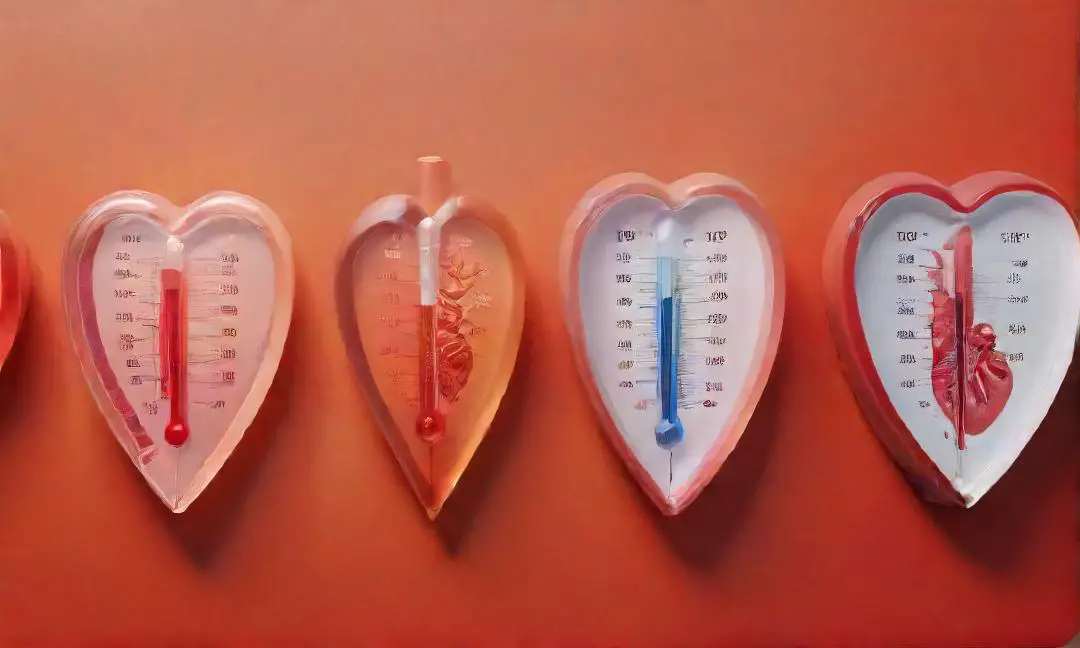 How does temperature impact heart health