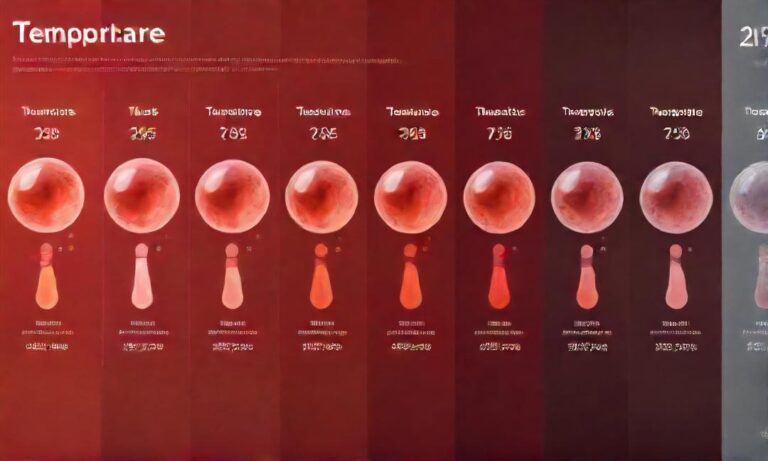 How does temperature affect blood health