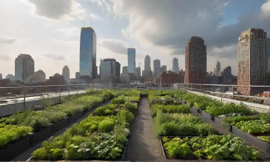 impact of temperature regulation on urban agriculture