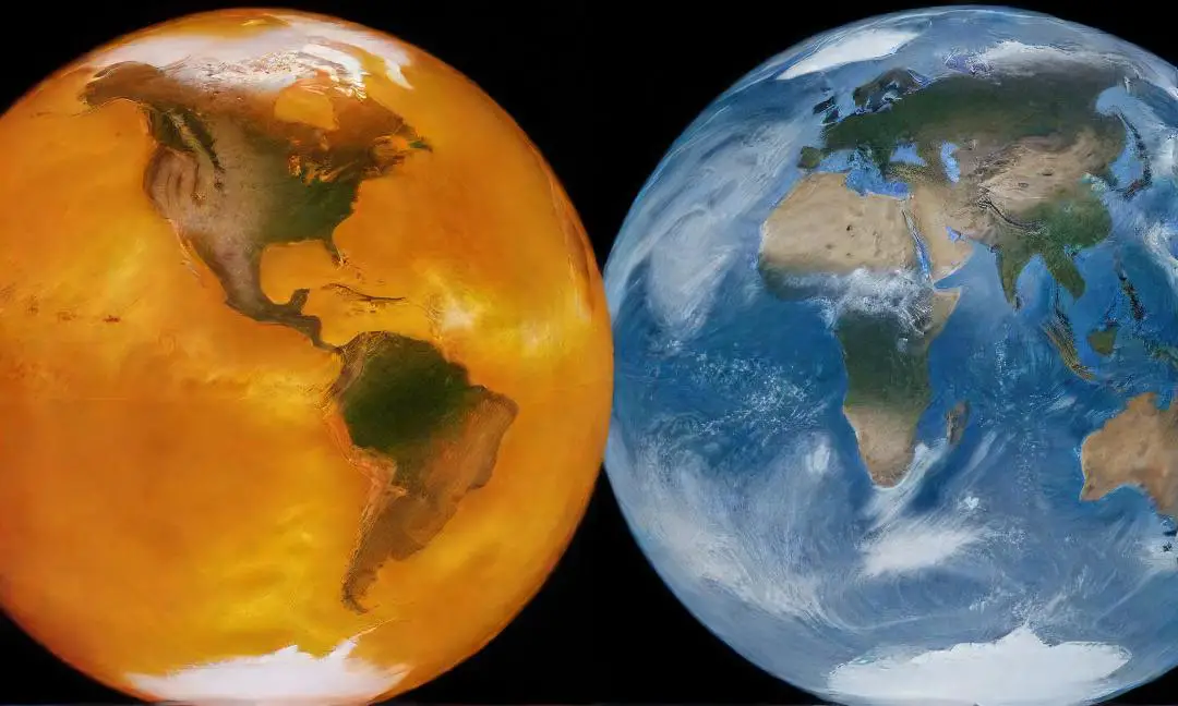 why do temperatures differ between seasons