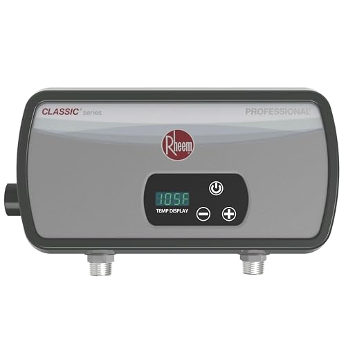 Rheem 3.5kW 120V Point of Use Thermostatic Tankless Electric Water ...