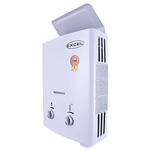 EXCEL TANKLESS GAS WATER HEATER Vent Free (LOW WATER PRESSURE STARTUP) 1.6 GPM PROPANE LPG