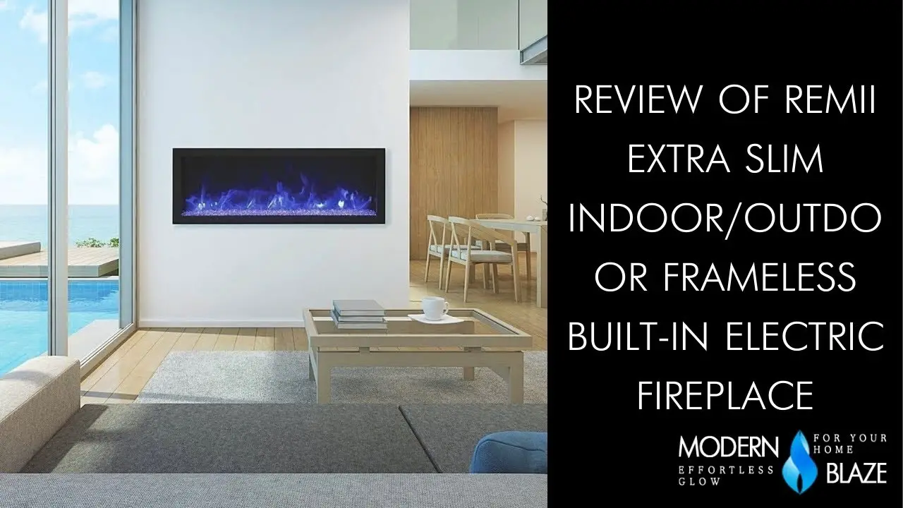 Remii Extra Tall Indoor/Outdoor Built-In Electric Fireplace Review: Ultimate Luxury and Comfort