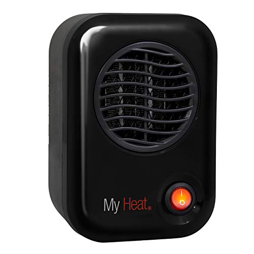 Lasko MyHeat Personal Mini Space Heater for Home with Single Speed, 6 Inches, Black, 200W, 100