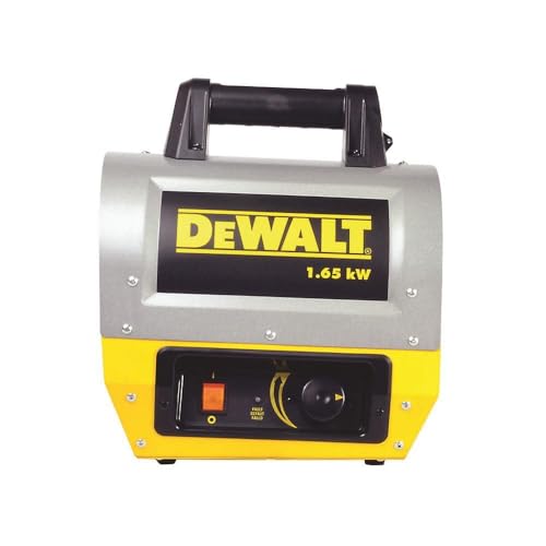 Dewalt F340635 1.65 kW 5,630 BTU Electric Forced Air Portable Heater