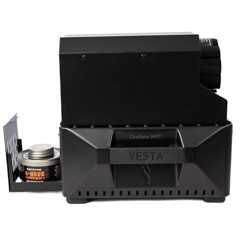 VESTA Self-Powered Camping Indoor/Outdoor Heater & Stove (Compact, Off-Grid, Emergency)