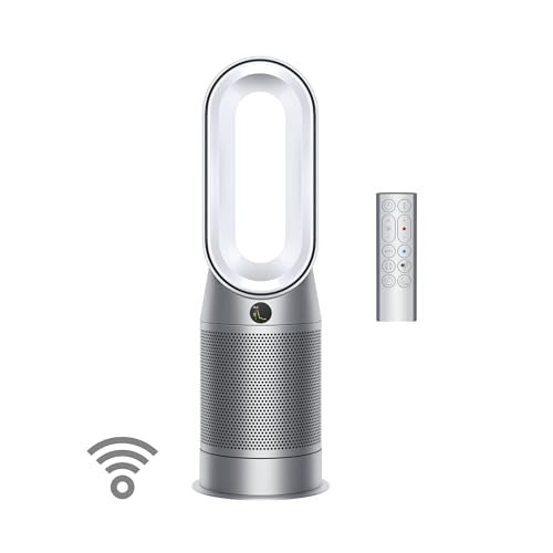 Dyson Purifier Hot+Cool™ HP07 Air Purifier, Heater, and Fan - White/Silver, Large