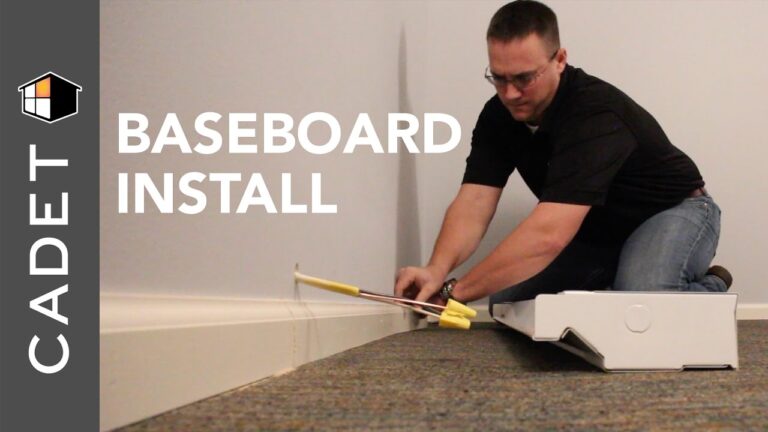 Baseboard Heater Installation