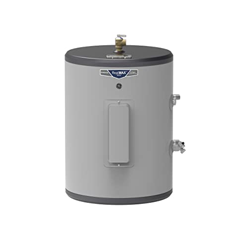 GE Appliances 18 Gallon Versatile Plug and Play Electric Water Heater with Adjustable Thermostat, Easily Installs Where You Want It, 120 Volt