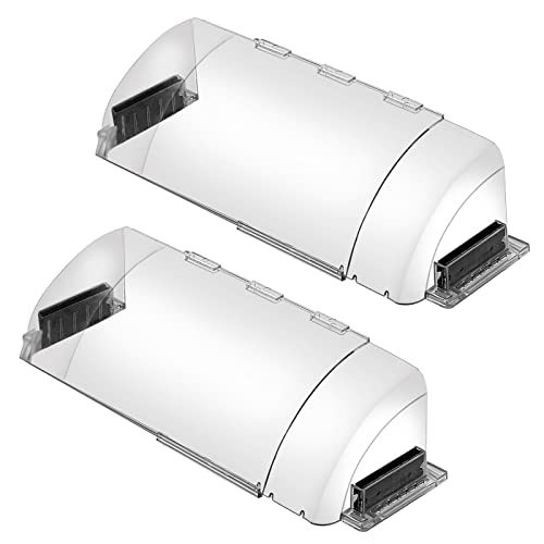 2 Pack Air & Heat Deflector for Vents, Sidewalls and Ceiling Registers, Adjustable from 8.5