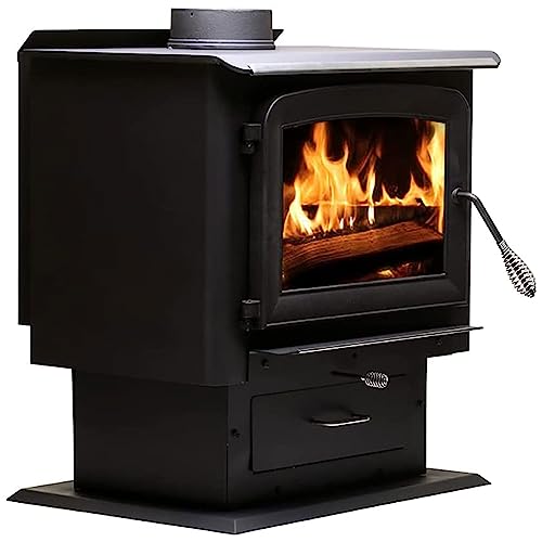 Ashley Hearth AW2020-P 2,000 Sq. Ft. Pedestal Wood Burning Stove