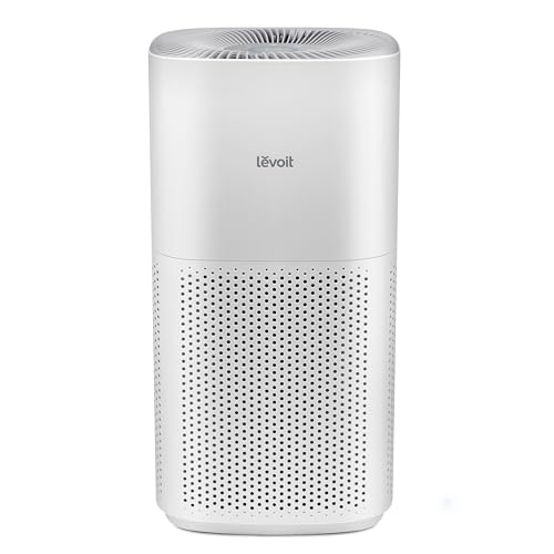 LEVOIT Air Purifiers for Home Large Room Up to 3175 Sq. Ft with Smart WiFi, PM2.5 Monitor, HEPA Sleep Mode, 3-in-1 Filter for Smoke, Pet Allergies, Dust and Odor, Alexa Control, Core 600S-P, White