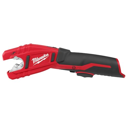 Milwaukee 2471-20 M12 Cordless Lithium Ion 500 RPM Copper Pipe and Tubing Cutter Adjustable from 3/8