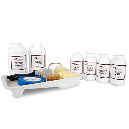 Brick-Anew All-In-One Brick Fireplace Paint Kit (Misty Harbor)