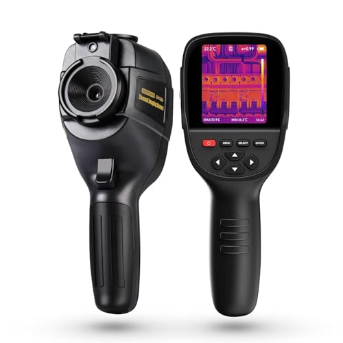 GOYOJO Thermal Imaging Camera, High 256x192 IR Resolution, -4~1022°F, Handheld Infrared Imager for Home Inspection, HVAC, Electrical Detection, Plumbing, and Mechanical Maintenance