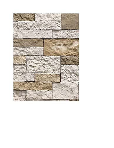 AirStone Primary Stones: Autumn Mountain Creek Color Blend, Manufactured Stone Wall Covering, Indoor & Outdoor Home Décor