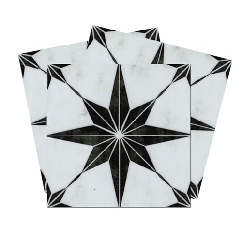 Starry Tile Stickers - Fireplace - Waterproof & Removable - Peel and Stick - Backsplash Tile Stickers 6X6/PC 16PC/Pack