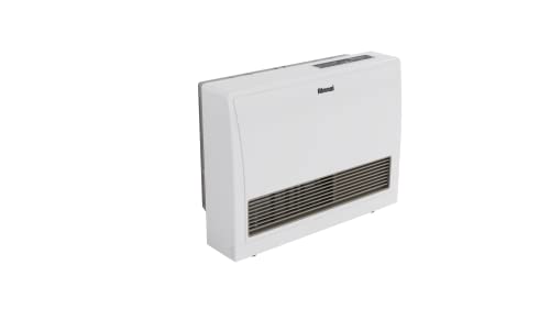 Rinnai EX22DTWN Direct Vent Wall Furnace, Indoor Natural Gas Heater, Energy Efficient Space Heater, 21,500 BTU, White