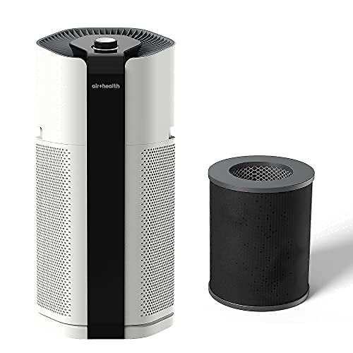 Skye 5 Stage Air Purifier and Replacement Filter Bundle | Removes 99.97% of Particles, Smoke, Germs, Mold, Pet Allergies, Dust, Odors & More