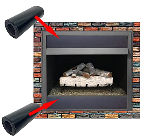 Neattec Magnetic Fireplace Draft Stopper - Fireplace Cover to Block Cold Air from Vent to Prevent Heat Loss - Magnet Fireplace Screen - Indoor Chimney Draft Blocker Vent Covers- 36