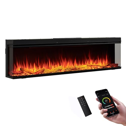 Best 2 Sided Electric Fireplace