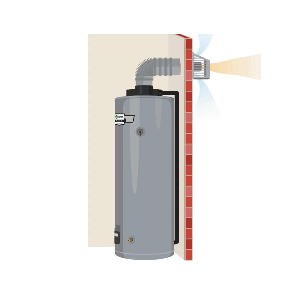 Can You Vent Gas Water Heater Through Wall